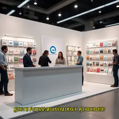 Booth Pameran Knockdown Bondowoso